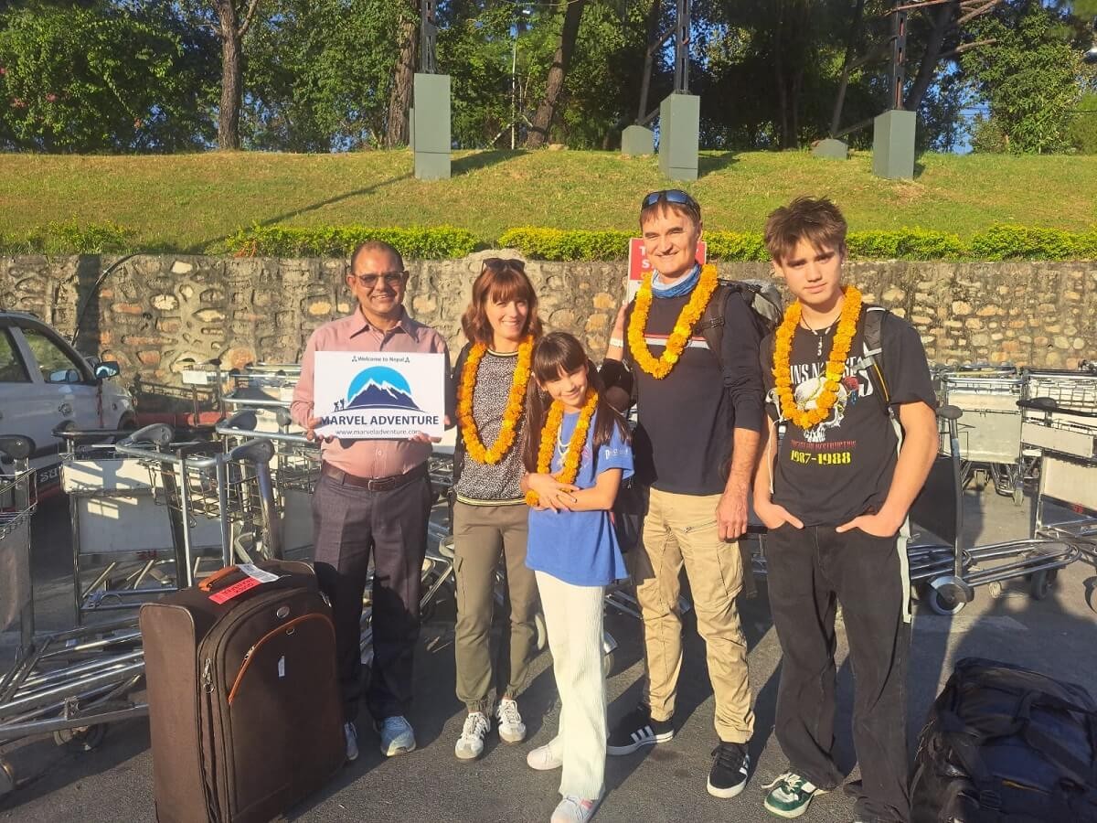 warm welcome in nepal